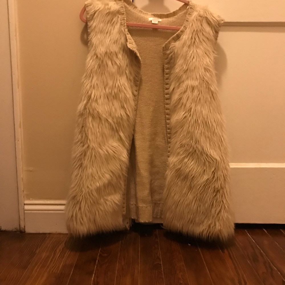 A fur vest